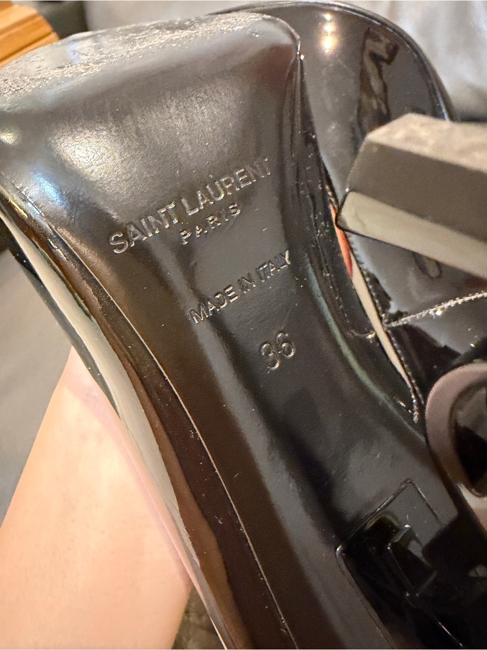 Saint Laurent Opyum Pumps 110MM - Picture 10 of 10